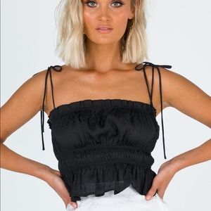 Princess Polly Summa crop tank top us size 10 NWT